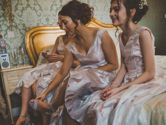 Bridesmaids Bridesmaids getting ready
