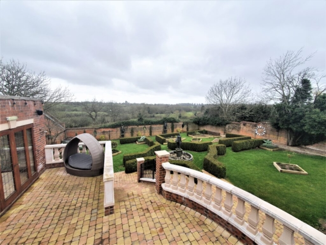 Beautiful garden grounds at Nuthurst Grange Hotel